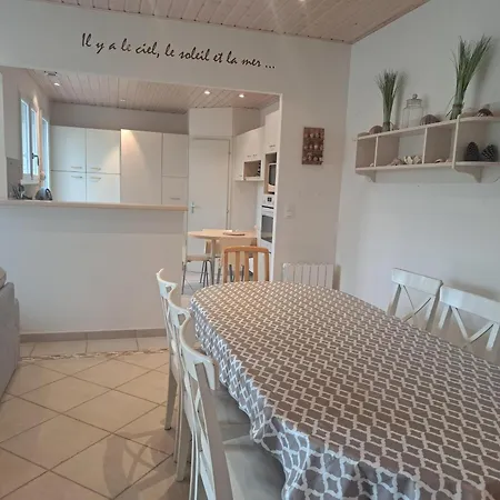 Maison Bord De Pour 9 Pers. Avec Terrasse, Bbq, Wifi - A 300m De La Plage, Confort - Fr-1-323-501 * Saint-Hilaire-de-Riez